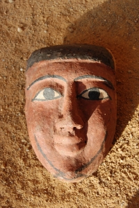 Ägypten - Spätzeit-Mumienmaske